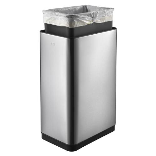 EKO affaldsspand med sensor Mirage 45 l mat sølvfarvet