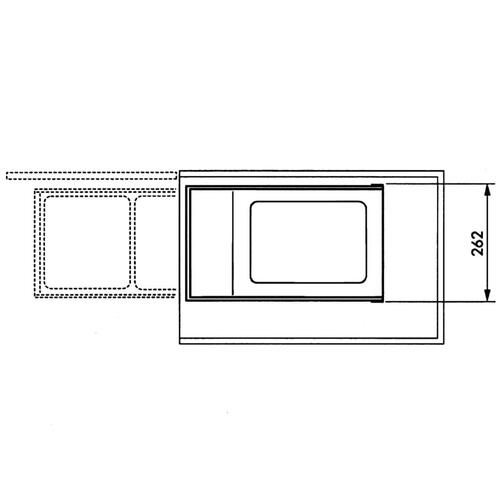 Hailo skabsaffaldsspand Multi-Box Duo størrelse L 2x14 L cremefarvet 3659-001