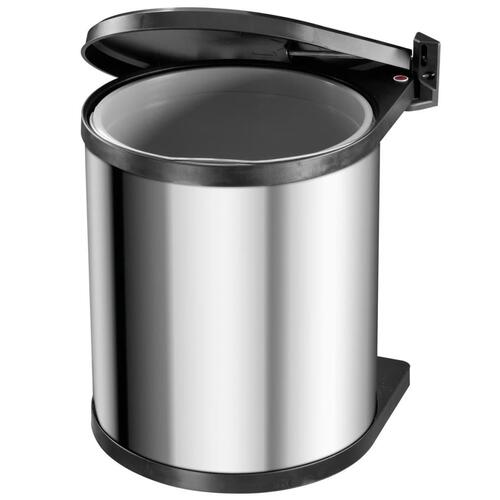 Hailo skabsskraldespand Compact-Box str. M 15 l rustfrit stål 3555-101