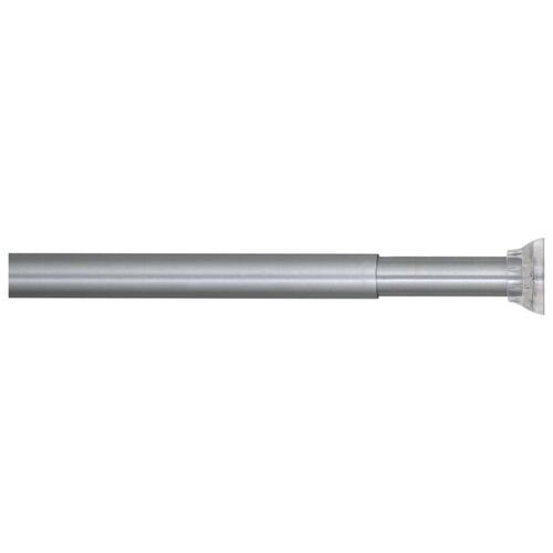 Sealskin teleskopisk badeforhængsstang 155-255 cm mat aluminium