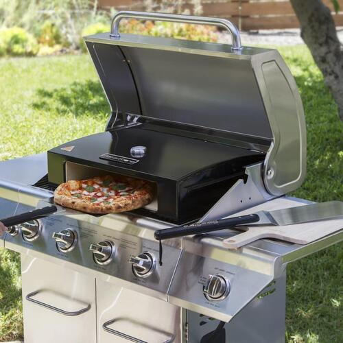 BakerStone pizzaovn til grill sort