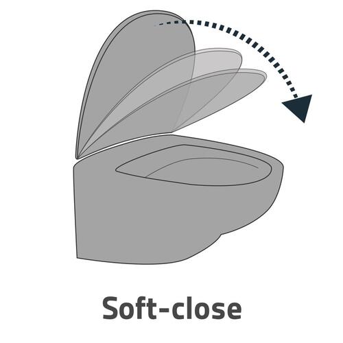 RIDDER toiletsæde Generation soft-close hvid 2119101