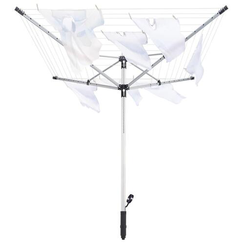 Leifheit roterende tørrestativ LinoPush 500 Schwarz 85360