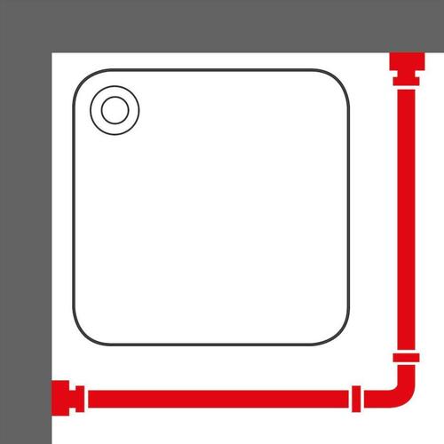 Sealskin badeforhængsstang Easy-Roll mat aluminium