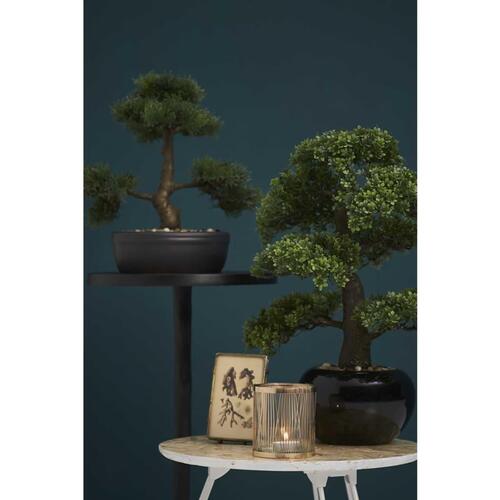 Emerald kunstigt minifigenbonsaitræ grøn 47 cm 420006