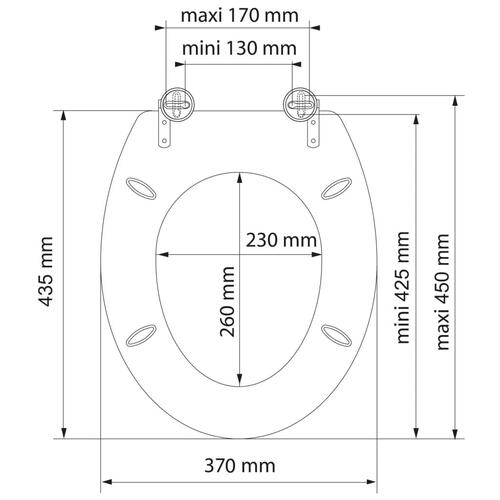 SCHÜTTE toiletsæde BALANCE MDF