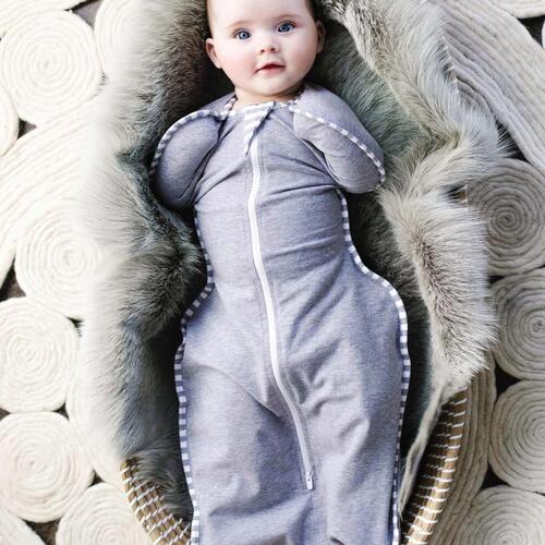 Love to Dream svøbetæppe Swaddle UP Original str. M grå
