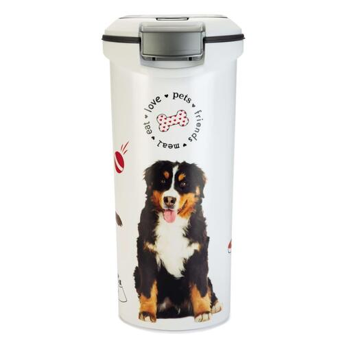 Curver foderbeholder hund med hjul 54 l