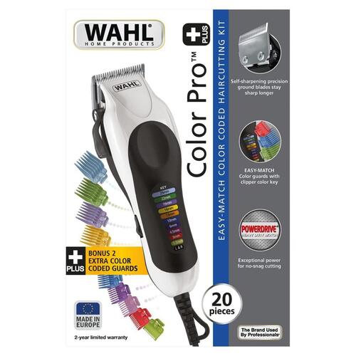 Wahl hårtrimmer 20 dele Color Pro Plus