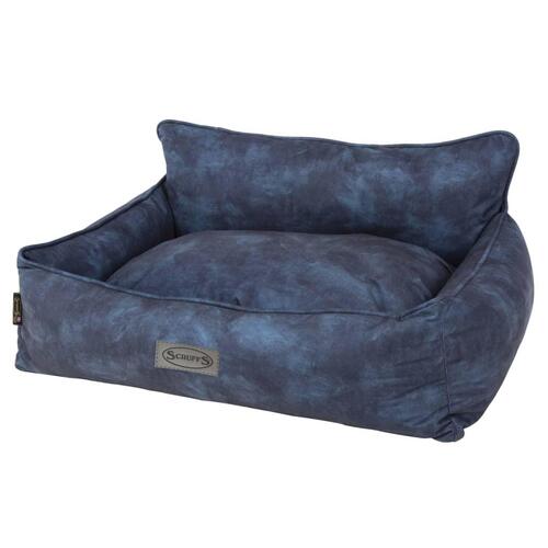 Scruffs & Tramps hundeseng Kensington 60x50 cm str. M marineblå
