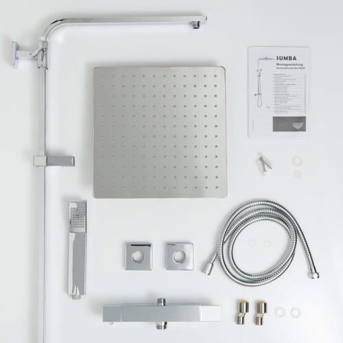 SCHÜTTE termostatisk dobbelt brusesystem SUMBA