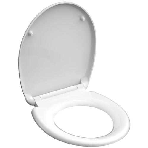 SCHÜTTE toiletsæde WHITE duroplast
