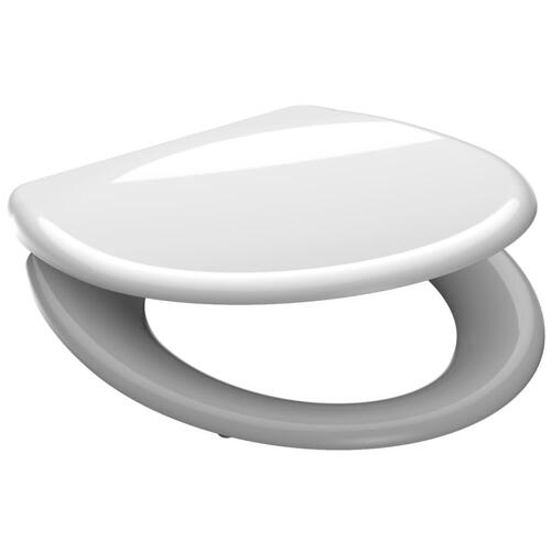 SCHÜTTE toiletsæde WHITE duroplast