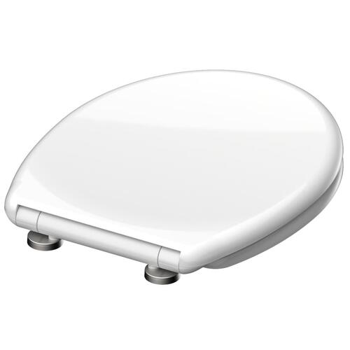 SCHÜTTE toiletsæde WHITE duroplast