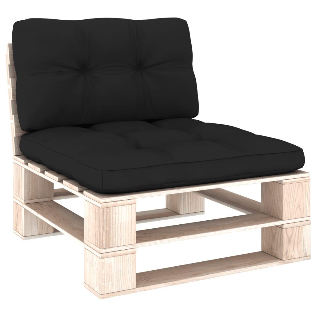 Pallehynder 2 stk. stof sort