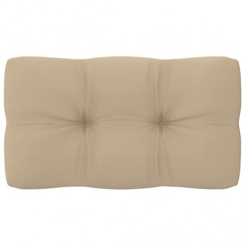 Pallehynde 70x40x12 cm stof beige
