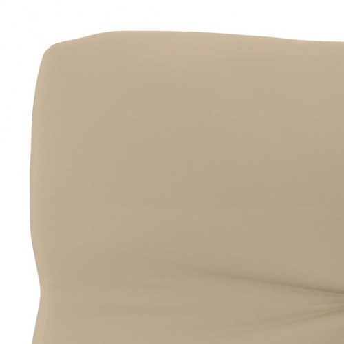 Pallehynde 70x40x12 cm stof beige