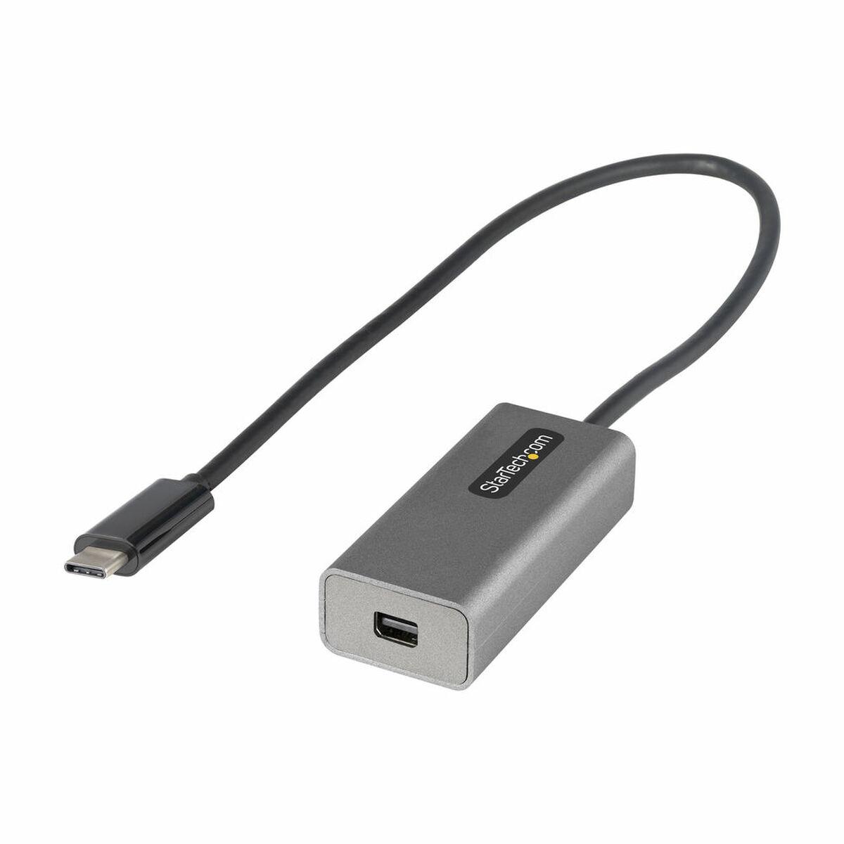 USB C til DisplayPort-adapter Startech CDP2MDPEC Sort/Grå 0,3 m