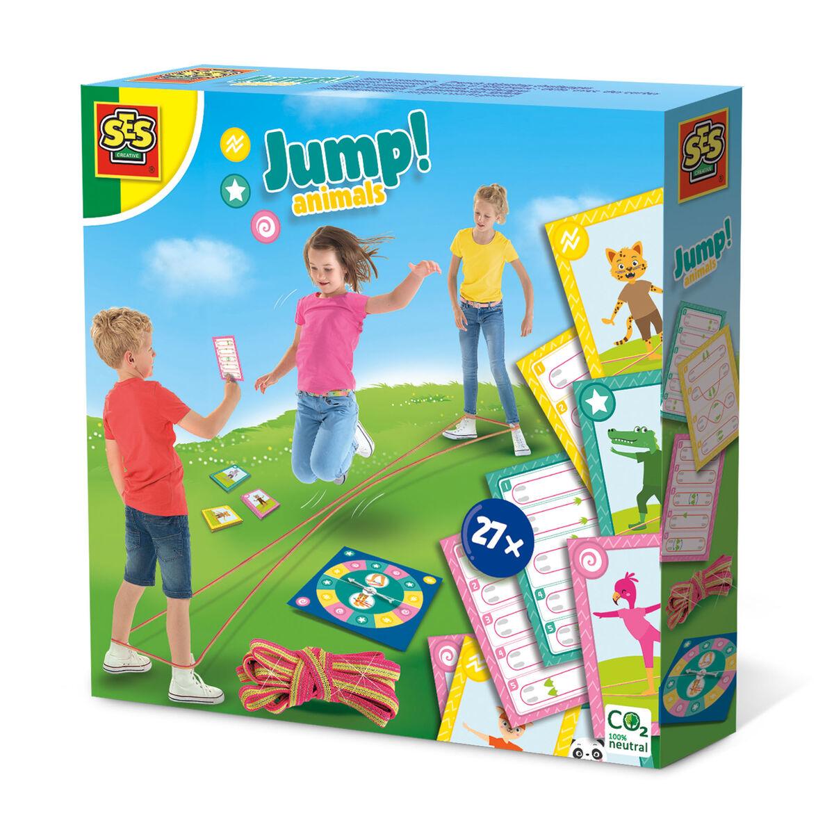 Færdighedsspil SES Creative Jump! Animals