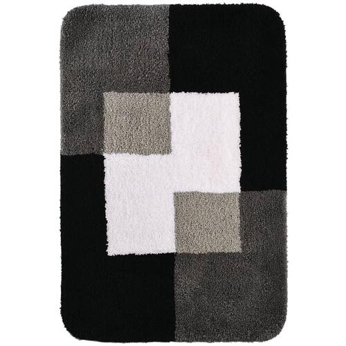 RIDDER bademåtte Coins 60 x 90 cm grå 7103307