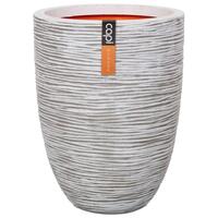 Capi krukke Nature Rib elegant lav 36 x 47 cm elfenbensfarvet KOFI782
