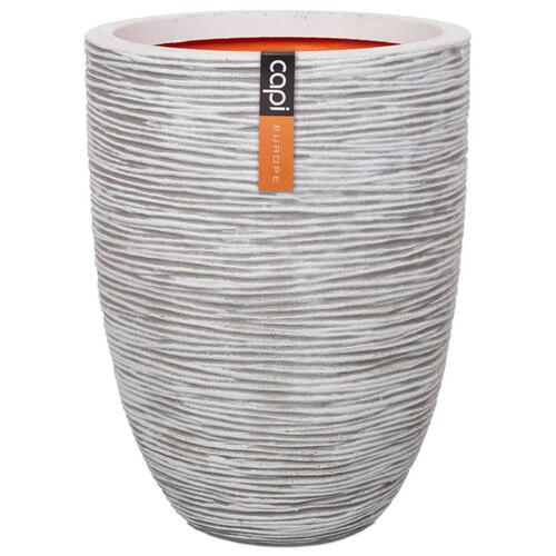 Capi krukke Nature Rib elegant lav 36 x 47 cm elfenbensfarvet KOFI782