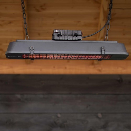 Sunred hængende varmeapparat Royal Diamond Dark 2500 W sort