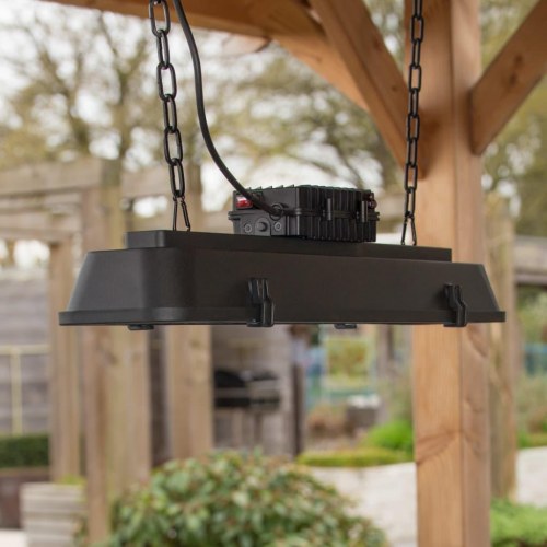 Sunred hængende varmeapparat Royal Diamond Dark 2500 W sort