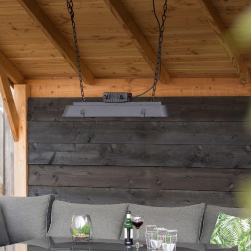Sunred hængende varmeapparat Royal Diamond Dark 2500 W sort