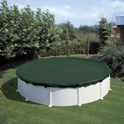 Summer Fun poolovertræk rund 250-300 cm PVC grøn