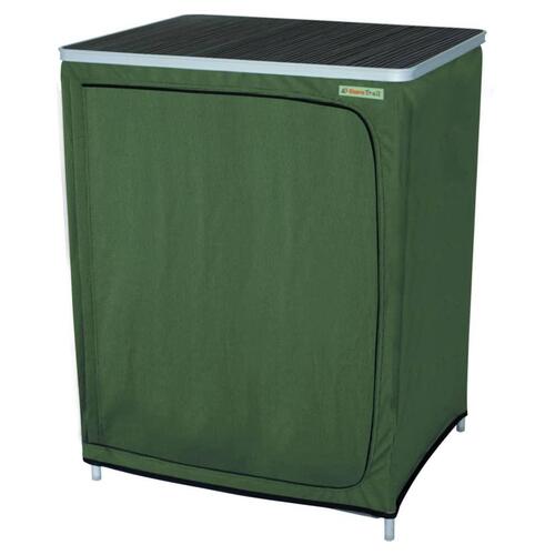 Eurotrail campingskab Vallou 67x53x86 cm grøn