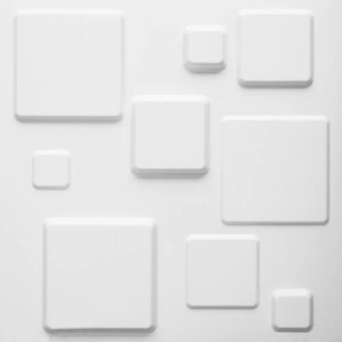 WallArt 3D-vægpaneler 24 stk. GA-WA09 Squares