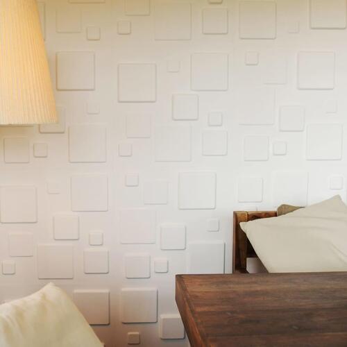 WallArt 3D-vægpaneler 24 stk. GA-WA09 Squares