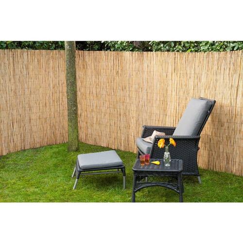 2 stk. havehegn bambus 500 x 100 cm