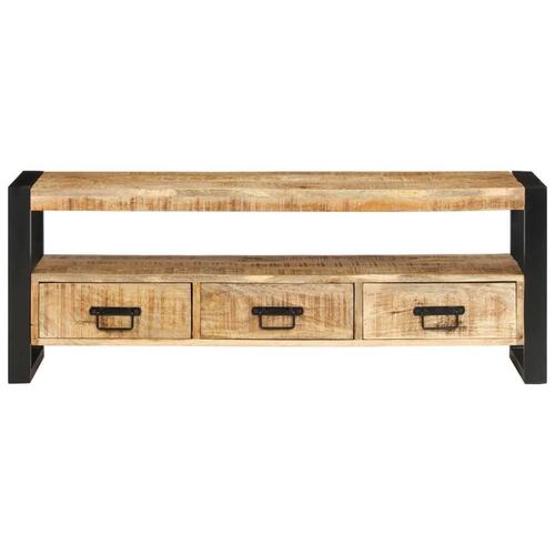 Tv-bord 120x30x45 cm massivt mangotræ
