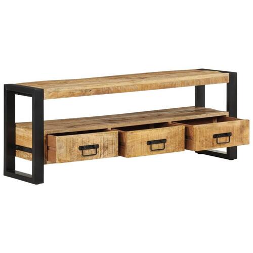 Tv-bord 120x30x45 cm massivt mangotræ