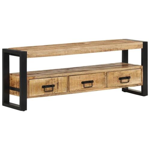 Tv-bord 120x30x45 cm massivt mangotræ