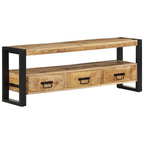 Tv-bord 120x30x45 cm massivt mangotræ