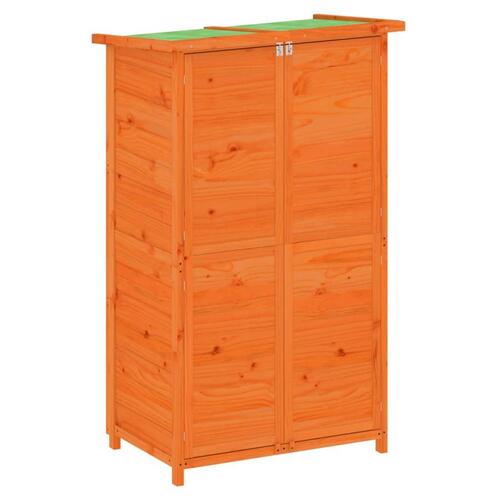 Redskabsskur til haven 83x57x140 cm massivt fyrretræ