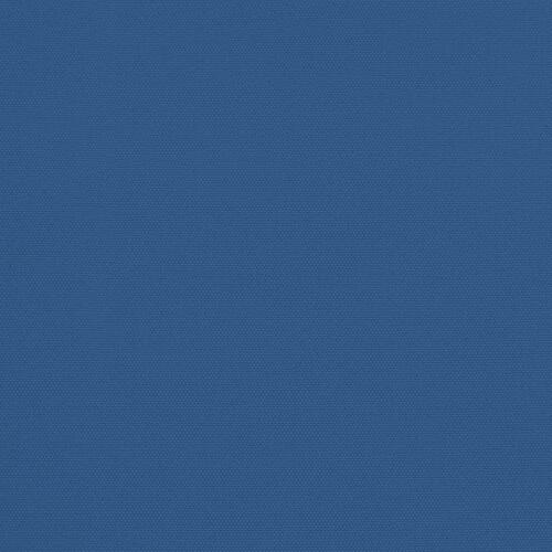 Parasol med dobbelt parasoldug og LED-lys 316x240 cm azurblå
