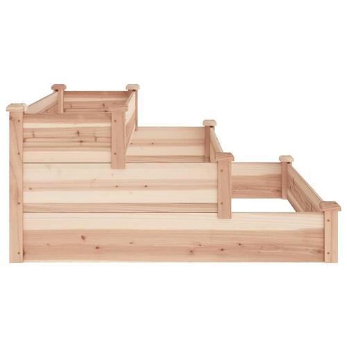 Højbed 120x120x56 cm massivt fyrretræ