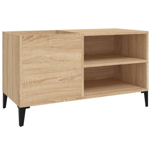 Vinylskab 84,5x38x48 cm konstrueret træ sonoma-eg