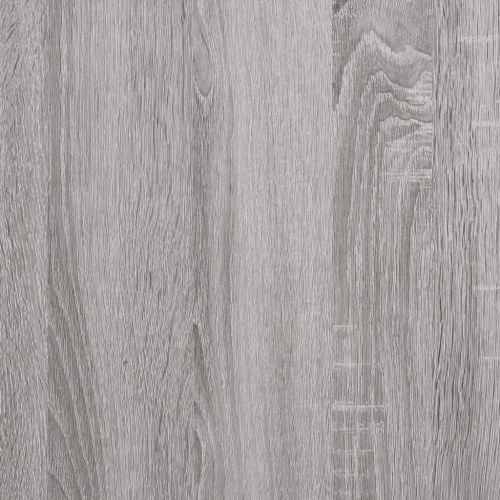 Vinylskab 84,5 x 38 x 48 cm - grå sonoma-eg