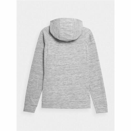 Hættetrøje til Kvinde 4F Fleece Grå M