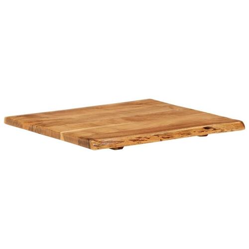 Bordplade til toiletbord 60x55x2,5 cm massivt akacietræ