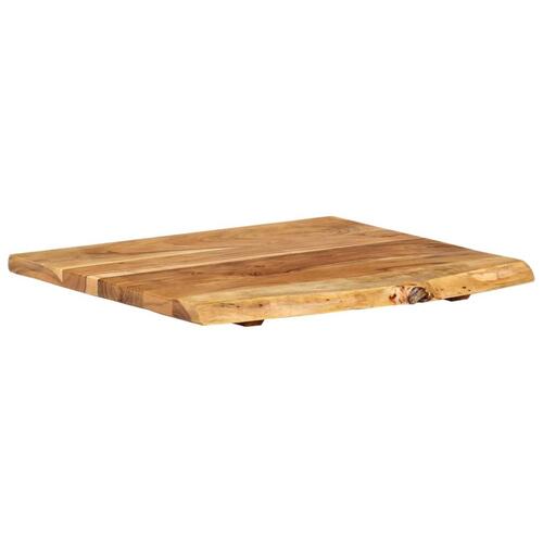 Bordplade til toiletbord 60x55x2,5 cm massivt akacietræ