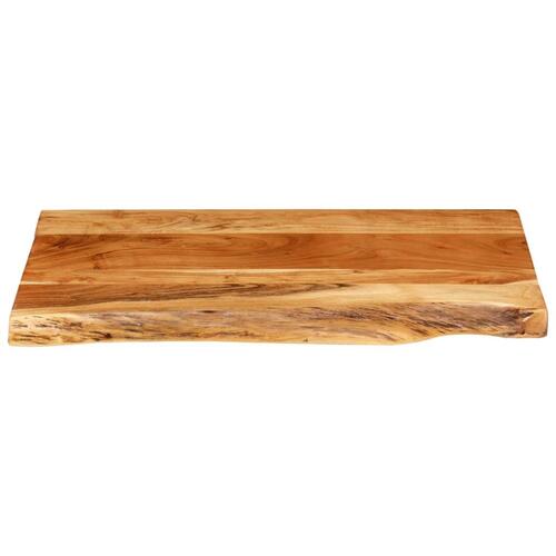 Bordplade til toiletbord 80x55x3,8 cm massivt akacietræ