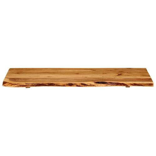 Bordplade til toiletbord 100x55x2,5 cm massivt akacietræ