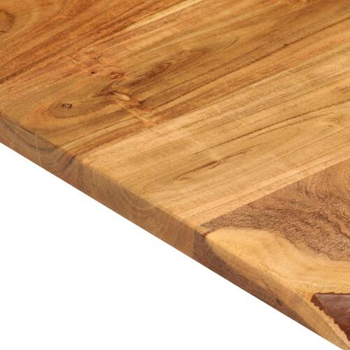 Bordplade til toiletbord 100x55x2,5 cm massivt akacietræ