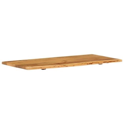 Bordplade til toiletbord 120x55x2,5 cm massivt akacietræ